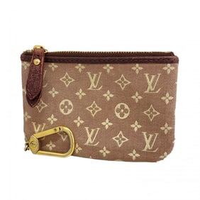 Louis Vuitton Monogram Idylle Pochette Cle Wallet/Coin Case M62996 Sepia for Men and Women