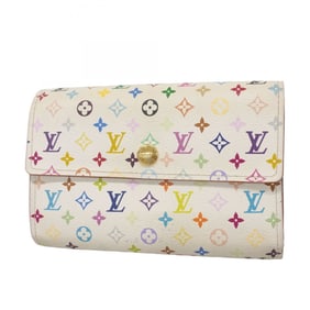 Louis Vuitton Monogram Multicolore Portefeuille Alexandra Tri-fold Wallet M60083 Bron Women's