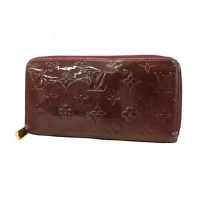 Louis Vuitton Vernis Zippy Wallet M93575 Violette Women's Long