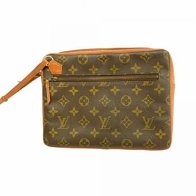 Louis Vuitton Monogram Saxpo Brown Clutch Bag for Men