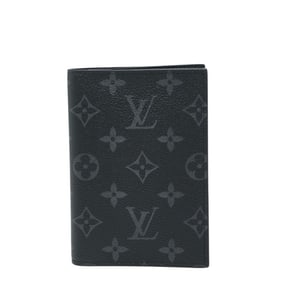 Louis Vuitton Monogram Eclipse Couverture Passport NM Pass Case M64501 Black Men's LOUIS VUITTON