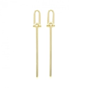 Tiffany double long link earrings