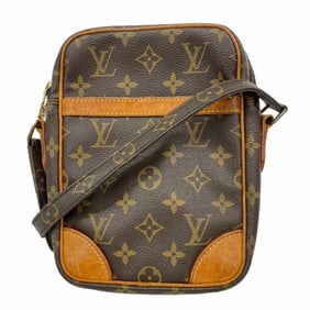 Louis Vuitton Monogram Danube Shoulder Bag M45266 Brown Women's