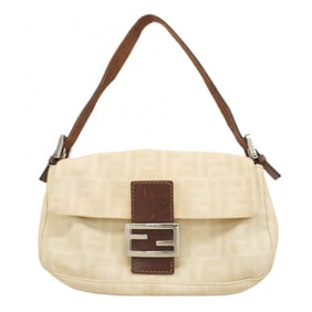 Fendi Zucca Mamma Bucket Canvas Handbag, Beige, Women's