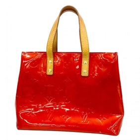 Louis Vuitton Vernis Reed PM Handbag M91088 Rouge Women's