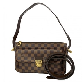 Louis Vuitton Damier Ravello GM Shoulder Bag N60006 Ebene for Women