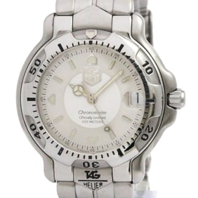 TAG Heuer 6000 Chronometer Steel Automatic Mens Watch WH5211