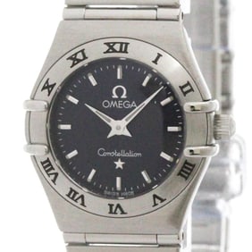 OMEGA Constellation Steel Quartz Ladies Watch 1562.40 Polished