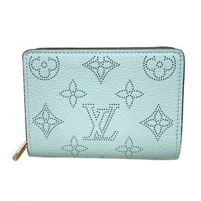 Louis Vuitton Mahina Portefeuille Wallet M83502 Mineral Blue Women's