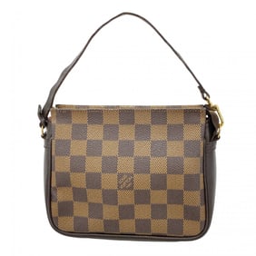 Louis Vuitton Damier Truth Makeup Bag/Pouch N51982 Ebene Women's