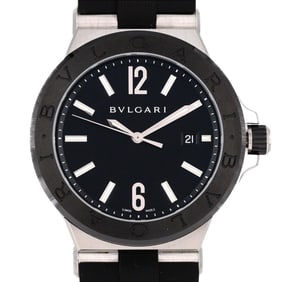 Bvlgari Diagono DG42SC DG42BSCVD Stainless Steel Automatic Watch