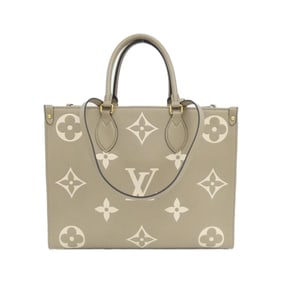 Louis Vuitton Two-Tone Monogram Empreinte On-the-Go MM M45494 Handbag