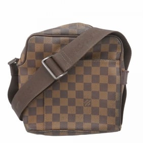 Louis Vuitton Damier Olaf PM Shoulder Bag N41442 Ebene for Women