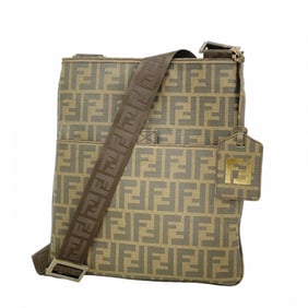 Fendi Zucca Brown Shoulder Bag for Women