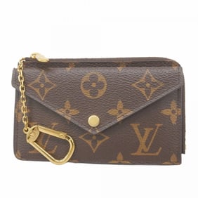 Louis Vuitton Monogram Porte Carte Credit Verso Wallet/Coin Case M69431 Brown Men's/Women's