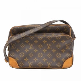 Louis Vuitton Monogram Nile Shoulder Bag M45244 Brown Women's