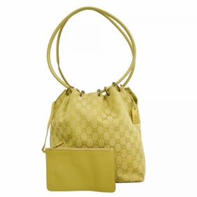 Gucci GG Canvas Shoulder Bag 90644 Beige Women's