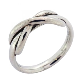 Tiffany Infinity Ring, Silver 925, Size 6.5, Women's