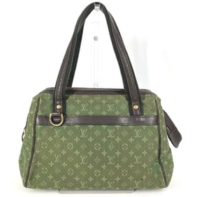 LOUIS VUITTON M92415 Monogram Mini Josephine PM Bag, Boston Tote Handbag, Canvas, Women's, TST Khaki