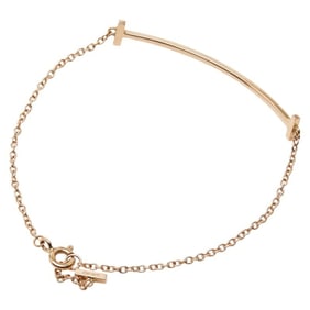 Tiffany T Smile Bracelet in 18K Pink Gold for Women, TIFFANY & Co.