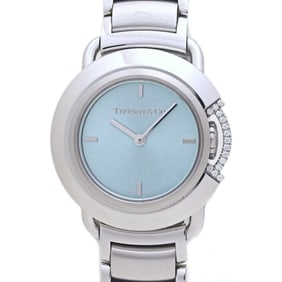 TIFFANY & Co. Tiffany T Diamond Watch, Limited Edition of 500, 68477409, Women's Stainless Steel,