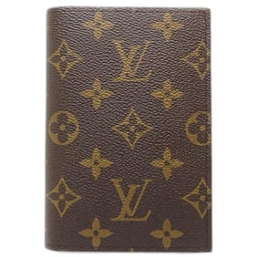 LOUIS VUITTON Monogram Passport Case M64502, Card Case, Brown, Women's, 181776