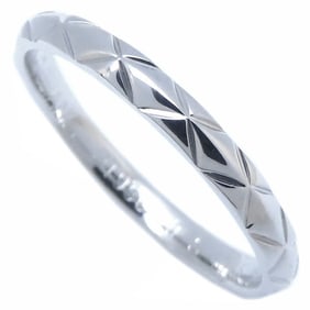 CHANEL Matelasse Ring #55 Pt950 Women's 294681