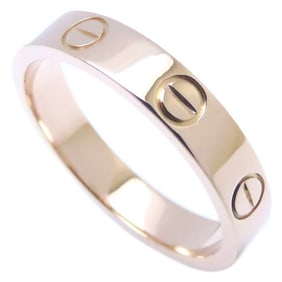 CARTIER Cartier Mini Love Ring #52 18KPG Women's B4085200 294687