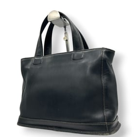 Coach OLD COACH 9303 Tote Bag, Handbag, Leather, Glove-Tanned Black, Women's/Men's, Size s12