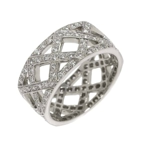 Tiffany & Co. Size 11 Diamond Ring in Platinum