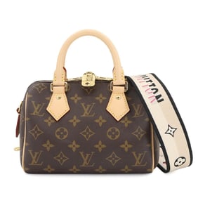 Louis Vuitton Monogram Speedy Bandouliere 20 2-way Hand/Shoulder Bag, Brown Noir, M46234, RFID,