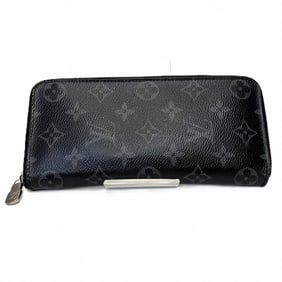 Louis Vuitton Zippy Wallet Vertical Monogram Eclipse Toal Fabric M62295