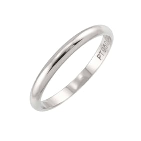 Cartier 1895 Classic Band #57 Ring, 2.5mm Wide, Platinum