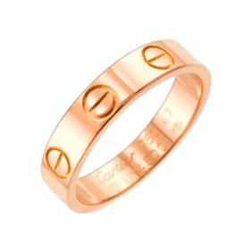 Cartier Mini Love #47 Ring in 18K PG Pink Gold (750)