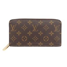 Louis Vuitton Women's Monogram Canvas Zippy Wallet, Tonic Lemon Yellow (M25914), Round Zipper,