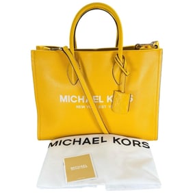 Michael Kors handbag, 2-way bag, shoulder yellow
