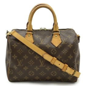 LOUIS VUITTON Monogram Speedy Bandouliere 25 Handbag/Shoulder Bag M40390