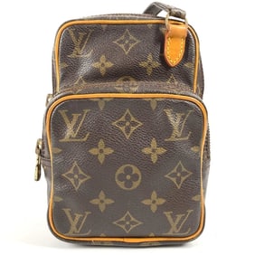 LOUIS VUITTON M45238 Monogram Mini Amazon Crossbody Bag/Pochette/Shoulder Bag in Canvas, Brown, for