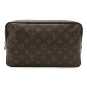 LOUIS VUITTON Monogram Truss Toilette 28 Clutch Bag, Second Travel Pouch, Multi-Pouch M47522