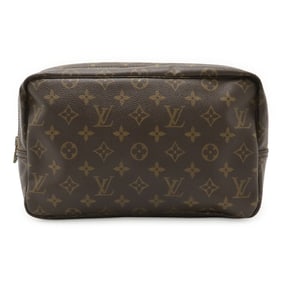 LOUIS VUITTON Monogram Truss Toilette 28 Clutch Bag, Second Travel Pouch, Multi-Pouch M47522