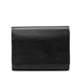Louis Vuitton Epi Envelope Carte de Visite Business Card Case/Card Case M62292 Noir Black Leather