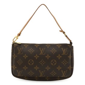 LOUIS VUITTON Monogram Pochette Accessoires Pouch Handbag M51980