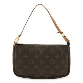 LOUIS VUITTON Monogram Pochette Accessoires Pouch Handbag M51980