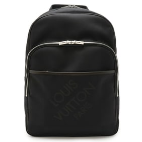 LOUIS VUITTON Damier Geant Neo Bongo Backpack in Black Canvas, Noir, M93554