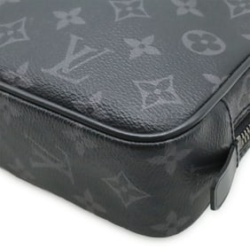 LOUIS VUITTON Monogram Eclipse Toiletto PM Travel Pouch/Clutch Bag M43384