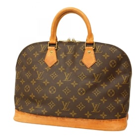 Louis Vuitton Monogram Alma Handbag M51130 Brown Women's