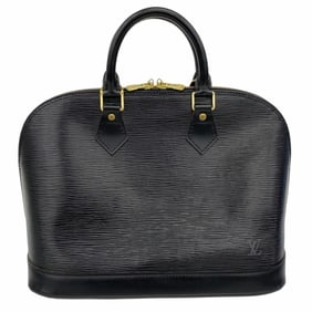 Louis Vuitton Epi Alma Handbag M40302 Noir Women's