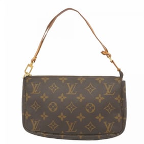 Louis Vuitton Monogram Pochette Accessoires M51980 Brown Women's Bag/Pouch