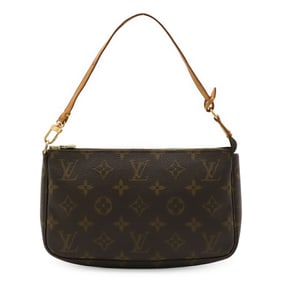 LOUIS VUITTON Monogram Pochette Accessoires Pouch Handbag M51980