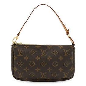 LOUIS VUITTON Monogram Pochette Accessoires Pouch Handbag M51980